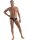 Geronimo Erotic Push or Zipp Mini-Slip mit Druckknöpfen Black