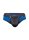 Geronimo Erotic Push or Zipp Mini-Slip mit Druckknöpfen Blue