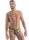 Geronimo Erotic Push or Zipp Mini-Slip mit Druckknöpfen Yellow