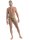 Geronimo Erotic Push or Zipp Mini-Slip mit Druckknöpfen Yellow