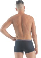Geronimo Erotic Push or Zipp Boxer mit Druckknöpfen Black