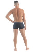 Geronimo Erotic Push or Zipp Boxer mit Druckknöpfen Black
