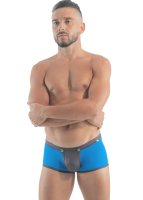 Geronimo Erotic Push or Zipp Boxer mit Druckknöpfen Blue