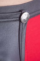 Geronimo Erotic Push or Zipp Boxer mit Druckknöpfen Red
