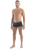 Geronimo Erotic Push or Zipp Boxer mit Reißverschluss Black