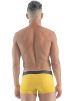 Geronimo Erotic Push or Zipp Boxer mit Reißverschluss Yellow