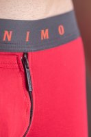 Geronimo Erotic Push or Zipp Boxer mit Reißverschluss Red