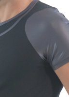 Geronimo Erotic Push or Zipp T-Shirt Black