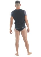 Geronimo Erotic Push or Zipp T-Shirt Black