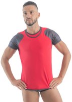 Geronimo Erotic Push or Zipp T-Shirt Red