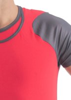 Geronimo Erotic Push or Zipp T-Shirt Red
