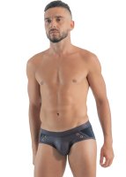 Geronimo Erotic Mission Slip mit Nieten Black