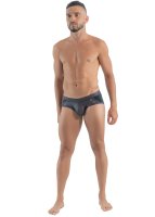 Geronimo Erotic Mission Slip mit Nieten Black