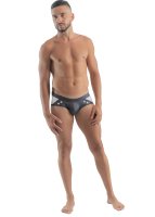Geronimo Erotic Mission Slip mit Nieten White
