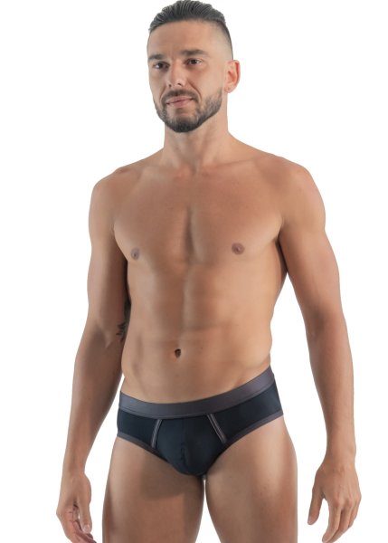 Geronimo Erotic Mission Jock-Strap Black
