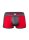 Geronimo Erotic Mission Boxer mit Nieten seitlich Red