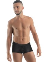 Geronimo Erotic Mission Boxer mit Reißverschluss Black