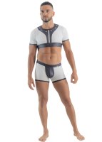 Geronimo Erotic Mission Bolero mit Nieten White