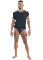 Geronimo Erotic Mission T-Shirt mit Nieten Black