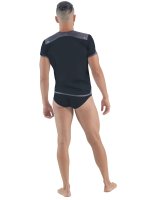 Geronimo Erotic Mission T-Shirt mit Nieten Black