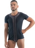 Geronimo Erotic Mission T-Shirt mit Nieten Black