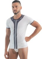 Geronimo Erotic Mission T-Shirt mit Nieten White