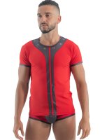 Geronimo Erotic Mission T-Shirt mit Nieten Red