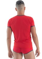 Geronimo Erotic Mission T-Shirt mit Nieten Red
