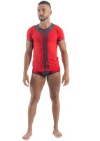 Geronimo Erotic Mission T-Shirt mit Nieten Red