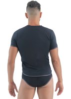 Geronimo Erotic Mission T-Shirt mit Niete Black