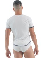Geronimo Erotic Mission T-Shirt mit Niete White