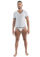 Geronimo Erotic Mission T-Shirt mit Niete White
