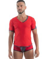Geronimo Erotic Mission T-Shirt mit Niete Red