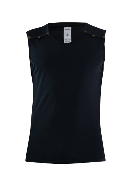 Geronimo Erotic Classic Push Shirt mit Druckknöpfen Black