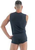 Geronimo Erotic Classic Push Shirt mit Druckknöpfen Black