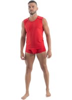 Geronimo Erotic Classic Push Shirt mit Druckknöpfen Red