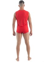 Geronimo Erotic Classic Push Shirt mit Druckknöpfen Red
