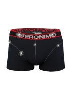Geronimo Erotic G-Plus Line Boxer Black
