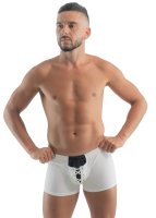 Geronimo Erotic Classic Laced Boxer mit Schnürung White