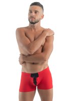Geronimo Erotic Classic Laced Boxer mit Schnürung Red