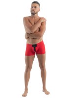 Geronimo Erotic Classic Laced Boxer mit Schnürung Red
