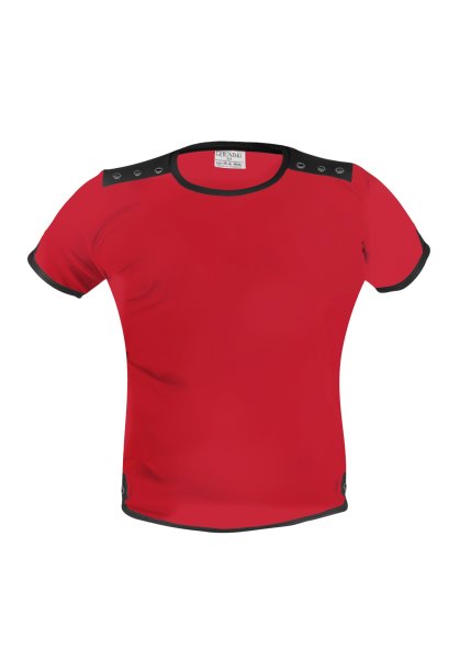 Geronimo Erotic Mission T-Shirt mit Nieten Red