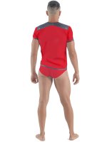 Geronimo Erotic Mission T-Shirt mit Nieten Red