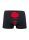 Geronimo Erotic Classic Laced Boxer mit Schnürung Black/Red